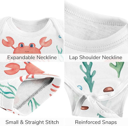 Baby Clothes Set Infant Bodysuits Pants Sets 0-24M For Boys Girls