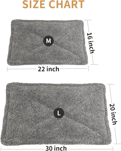 Self-Warming Cat Bed Pad, 4-Pack Self-Heating Cat Bed Mat Thermal Blanket for Indoor Cats & Small Dogs,22 * 16 inch