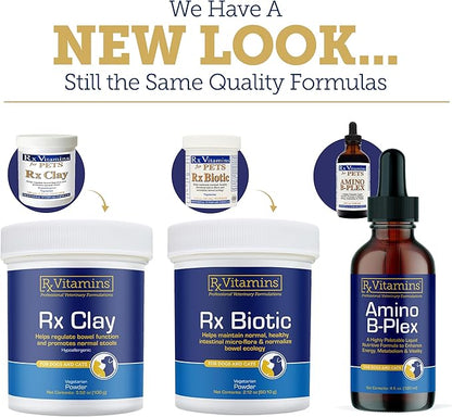 Rx Vitamins GlucaMune - Dog & Cat Immune Support Supplement with Beta Glucan - Daily Vitamins for Indoor Cats - Aid in Feline & Canine Wound Care, Gut Health - 90ct