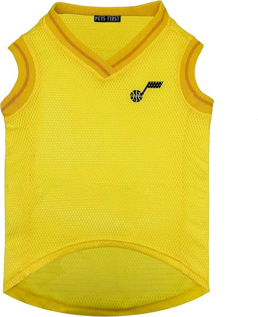Pets First NBA Utah Jazz Dog Jersey, X-Small- Tank Top Basketball Pet Jersey