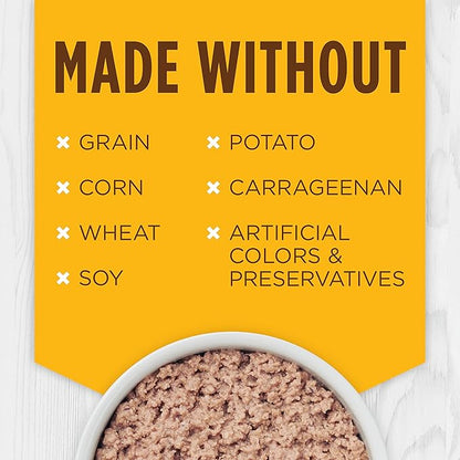 Instinct Original Pate Wet Cat Food, Grain Free Recipe - Real Chicken, 3 Ounce (Pack of 24)