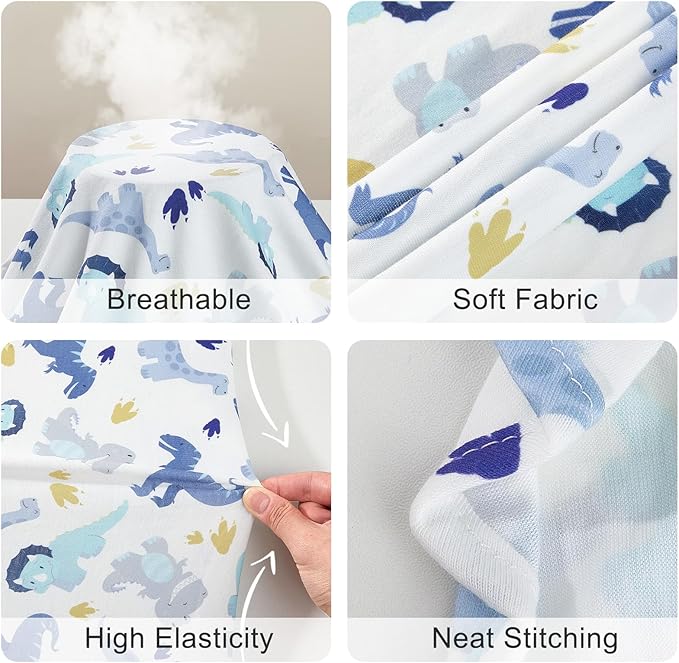 Bienbee Dog Pajamas, 4 Pack Dog Recovery Suit Shedding Suit Cute Soft Puppy Clothes Dogs Pjs Onesies Jammies Adjustable Breathable & Stretchy Clothes for Small Medium Large Dogs Girl Boy Puppy-XS
