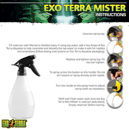 Hagen Exo Terra Mini Mister Spray Bottle, 16-Ounces (Pack of 3)
