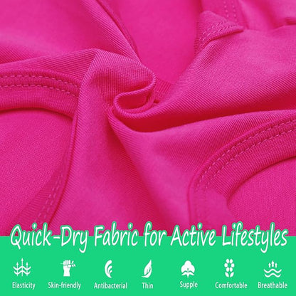 Paiaite Dog Clothes Fashionable Sleeveless Pet Vest: 'Little Miss Sassy' Printed Cotton Dog Shirt, Ideal for Small, Medium, and Large Breeds, Ensuring Comfort and Breathability Orange Pink XS