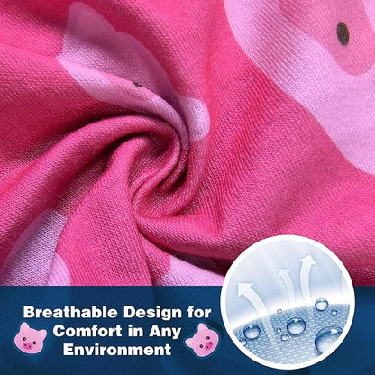 Adorable Pink Pig Dog Shirt: Lightweight Polyester Cartoon Puppy Vest, Small Medium & Large Dog T-Shirt, Summer Pet Clothes, Cute Dog Apparel, Breathable Dog Tank Top 3XL