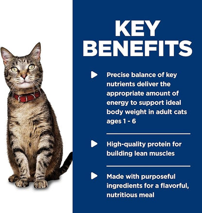 Hill's Science Diet Adult 1-6 Wet Cat Food, Liver & Chicken, 5.5 oz. Cans, 24-Pack