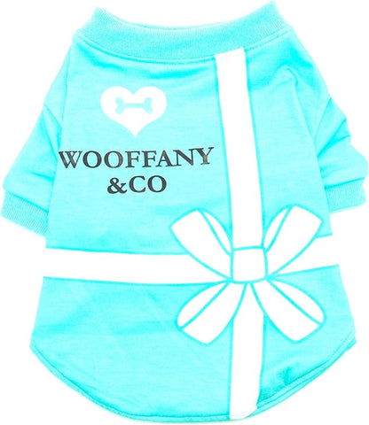 Luxury Designer Dog T Shirt – Cute Puppy Clothes for Small Dogs, Fashion Pet Tee Outfit for French Bulldogs & Chihuahuas, Everything Chic Dog Apparel