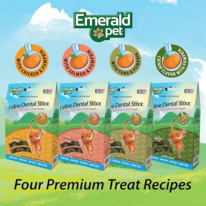 Emerald Pet Feline Dental Stixx (Chicken)