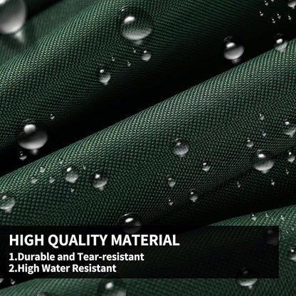 Coverado Rear Bench Car Seat Covers, Waterproof Oxford Back Seat Cover for Car Seat Protector for Kids & Dogs, Compatible with 2015-2026 Ford F150 & 2017-2026 Ford F250 F350 F450, Green