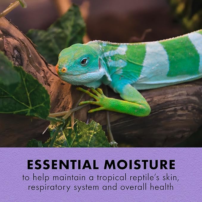 Zilla Tropical Mist Humidity Spray, Ideal for All Tropical Reptiles and Amphibians, Fortified with Aloe Vera