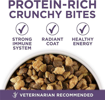 Purina ONE High Protein Dry Senior Dog Food Plus Vibrant Maturity Adult 7 Plus Formula - 8 lb. Bag