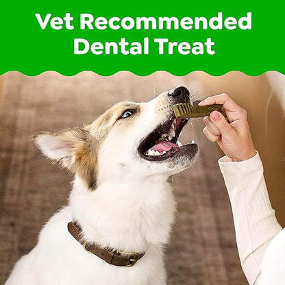 Greenies Veterinarian-Recommended Adult Natural Dental Dog Treats Large Size, Weight Management Dog Dental Chews, 27 oz. Pack, 17 Count