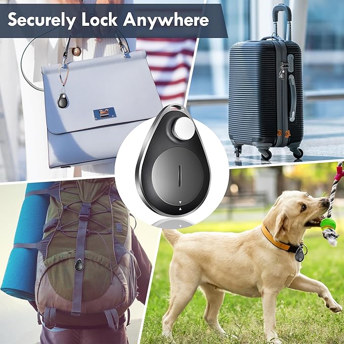 Utag GPS Tracker for Kids Hidden 2pack, Security Tag with Pins Works with Find My (iOS only), Lost Mode, Anti-Removal Tracking Device for Children, Elderly, Pets, Backpack, Vehicles, No Monthly fee