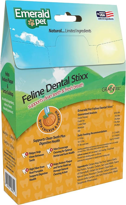 Emerald Pet Feline Dental Stixx (Chicken)