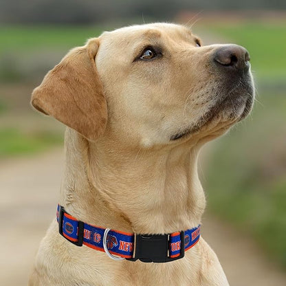 New & Improved Pets First NBA PET Collar New York Knicks Dog Collar, Size Small Basketball Team Collar for Dogs & Cats. A Shiny & Colorful Dog & Cat Collar Licensed by The NBA