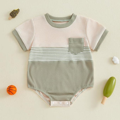 Baby Girl Summer Clothes Dog Bubble Romper Newborn Infant Plaid Onesie Spring Summer Toddler Bodysuit Clothes