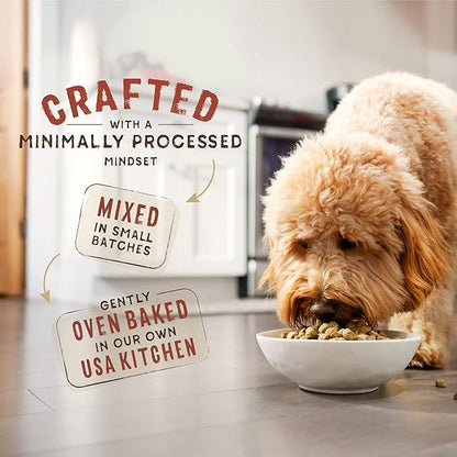 Stella & Chewy's SuperBlends Raw Coated Wholesome Grains Grass-Fed Beef, Beef Liver & Lamb Recipe with Superfoods, 3.5 lb. Bag