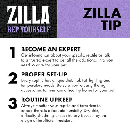 Zilla Tropical Mist Humidity Spray, Ideal for All Tropical Reptiles and Amphibians, Fortified with Aloe Vera (Pack of 2)
