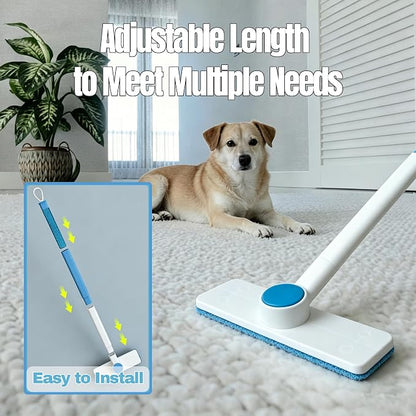 Pet Cat Hair Remover for Furniture Couch, Reusable Pet Hair Remover Brush | Upgraded 3 in 1 Pet Fur Hair Removal Remover Cleaner
