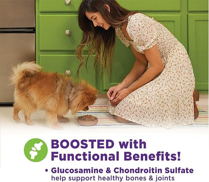 Wellness Bowl Boosters, Dog Food Topper for Small, Medium, & Large Breeds, Grain Free, Natural, Freeze Dried, Joint Health Chicken, 4 Ounce Bag (Pack of 2)