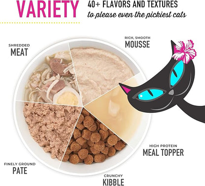 Tiki Cat Aloha Friends, Tuna, Shrimp & Pumpkin, Grain-Free & High Moisture, Wet Cat Food for All Life Stages 3 oz. Cans (Pack of 12)