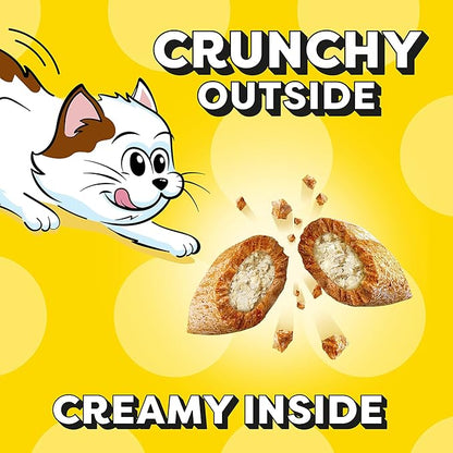 Temptations Kitten Treats Classic Crunchy and Soft Cat Treats, Dairy Flavor, 3 oz. Pouch (Pack of 12)