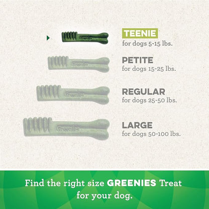 Greenies Teenie Variety Pack With 12 Oz. Original And 12 Oz. Blue Berry Dental Dog Treats