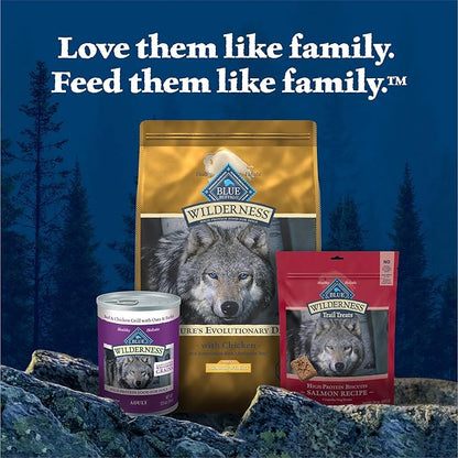 Blue Buffalo Wilderness Natural High-Protein Healthy Weight Dry Food for Adult Dogs, Chicken Recipe, 28-lb. Bag