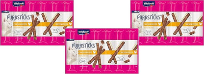 Vitakraft 18 Pack of Chicken Purrsticks Cat Treats
