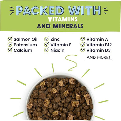 Pawstruck Vet Recommended Air Dried Dog Food Toppers for Picky Eaters, Made in USA with Real Chicken, Premium Meal Mix-in Kibble Enhancer, 8 oz, Packaging May Vary