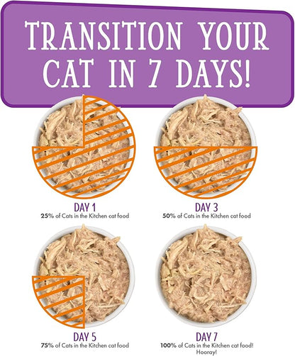 Weruva Cats in The Kitchen, Word from The Bird! Variety Pack, 6oz Can (Pack of 12)
