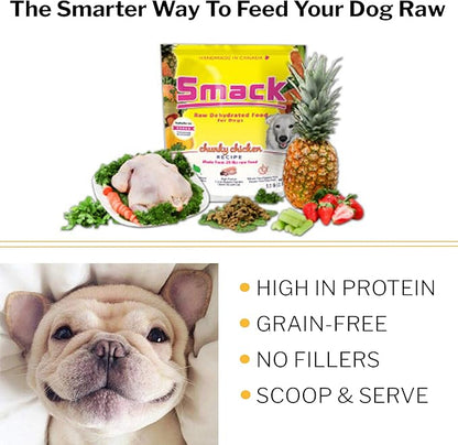 Chicken Chunks for Dogs by Smack Pet Food