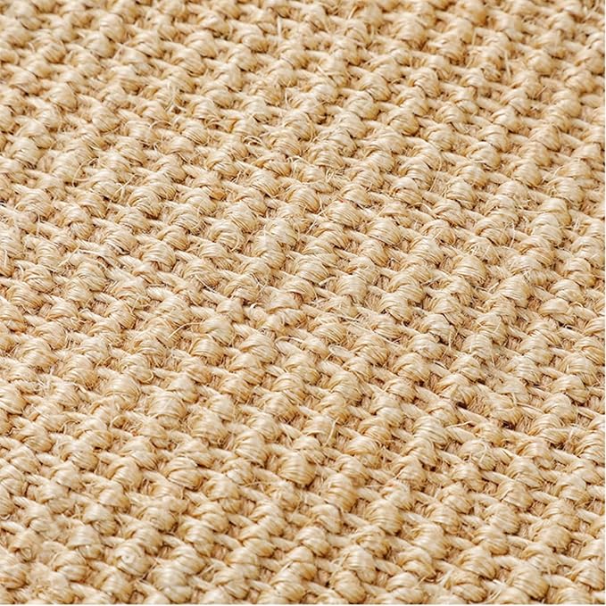 SHENGOCASE 4-Pack 10" x 15.7" Sisal Cat Scratching Mat Pad with Hook & Loop Tapes for Wall Couch, Window Perch, Cat Wall Furniture Shelve