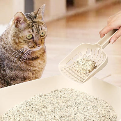 Lady N Ultimate Litter Bundle: Pellet Tofu Cat Litter (Unscented 18lb) + Infinity Scoop, Dust-Free, Low Tracking, Odor Control, with Scoop Designed for Tofu Litter