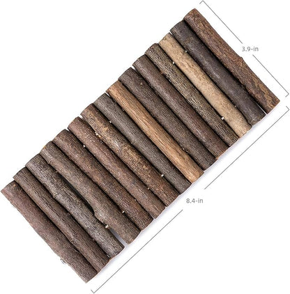 Niteangel Wooden Ladder Bridge, Hamster Mouse Rat Rodents Toy, Small Animal Chew Toy