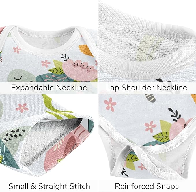 Baby Clothes Set Infant Bodysuits Pants Sets 0-24M For Boys Girls
