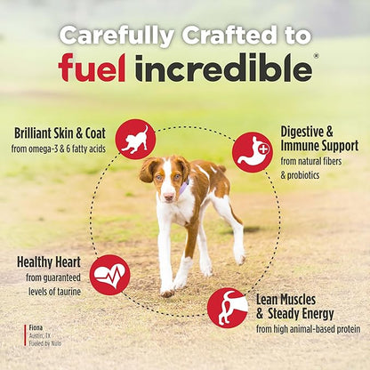 Nulo Freestyle Puppy Food - Turkey & Sweet Potato, Grain Free Dog Food Dry for Puppies, Natural, High Protein Kibble with Probiotics, DHA & Omega 3 Fatty Acids for Small and Medium Breeds, 26lb Bag