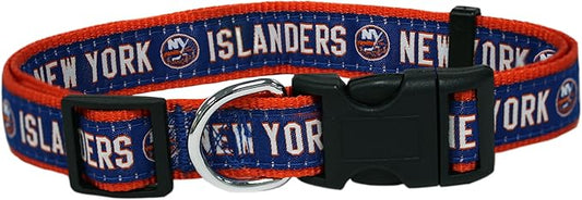 Pets First NHL Collar for Dogs & Cats. Adjustable, Cute, & Stylish! The Ultimate Hockey Fan Collar!