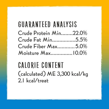Charlee Bear Grain Free Crunch Dog Treats, Bacon & Blueberry Flavor, 8 oz (Pack of 2)