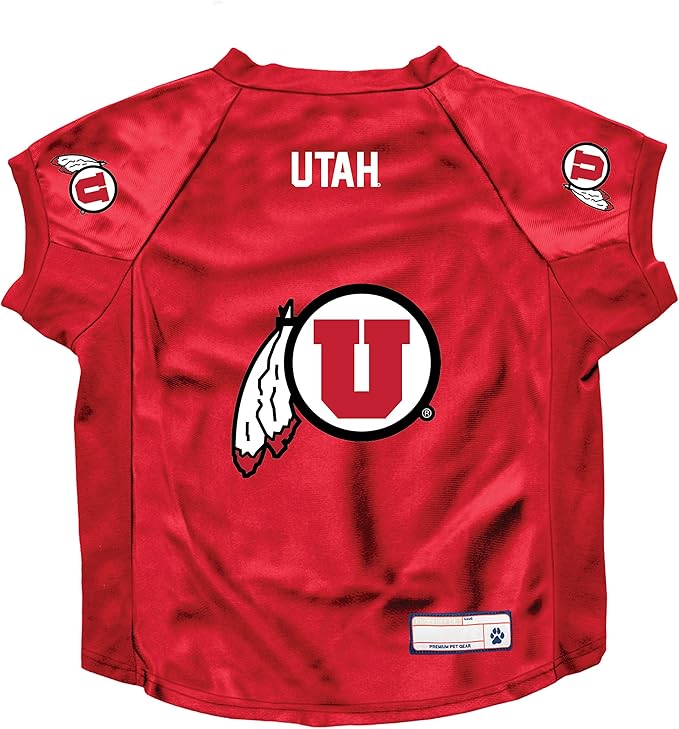 Littlearth NCAA Stretch Pet Jersey for Big Dogs