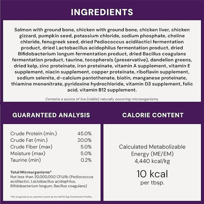 Stella & Chewy's Freeze-Dried Raw Cat & Kitten Food Topper - Magical Dinner Dust - Premium Wild-Caught Salmon & Cage-Free Chicken - Grain-Free, Protein-Rich - Perfect For Picky Eaters - 7 oz