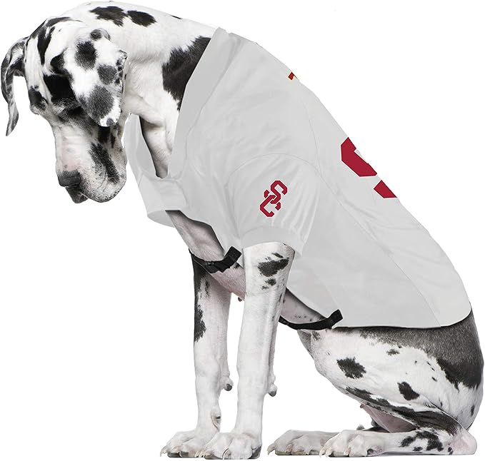 Littlearth NCAA Stretch Pet Jersey for Big Dogs