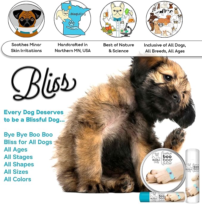 The Blissful Dog Cane Corso Boo Boo Butter, 8-Ounce