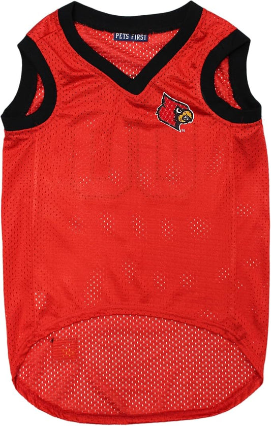 NCAA Basketball Pet Jersey LOUISVILLE CARDINALS Dog Jersey, Medium