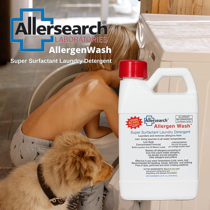 Allersearch AllergenWash 24 Oz Laundry Detergent