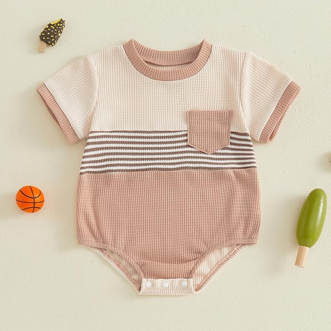Baby Girl Summer Clothes Dog Bubble Romper Newborn Infant Plaid Onesie Spring Summer Toddler Bodysuit Clothes