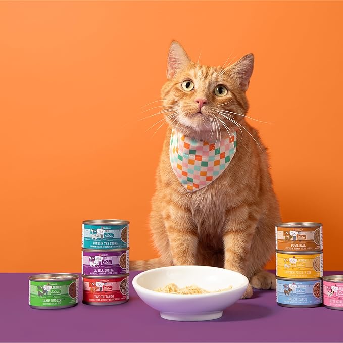 Weruva Cats in The Kitchen, The Double Dip with Chicken & Beef Au Jus Cat Food, 6oz Can (Pack of 24)