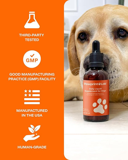 Dog Longevity Supplement NAD+ & NMN - Joint Health, Vitality & Healthy Aging - Nano liposomal Technology - Easy to Give Every Day - Better Absorption - Resveratrol - CoQ10
