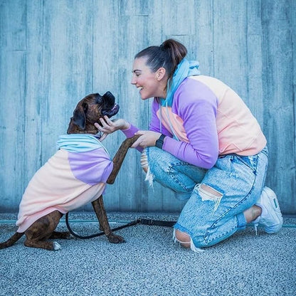 Spark Paws Human Hoodie - Premium Quality, Buttery Soft, Superior Comfort and Fit, Calming Fleece Interior, Suitable for All Styles - Cotton Candy - 2XL