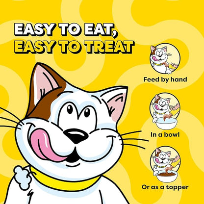 Temptations Creamy Puree Squeezable Lickable Cat Treats, Wet Cat Treats with Chicken, 0.42 oz. Tubes, 16 Count